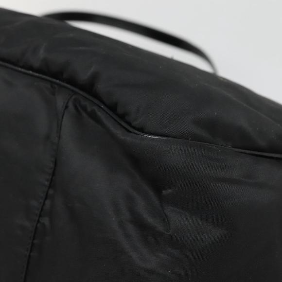 Christian Dior Shoulder Bag Nylon Black Auth 134267